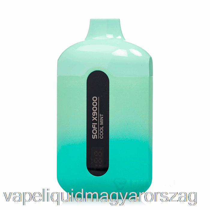 Sofi X9000 0% Nulla Nikotin Okos Eldobható Hideg Menta Vape E Cigi